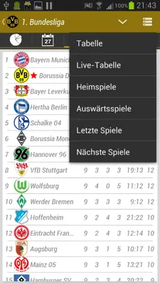 Borussia Dortmund BVB App android App screenshot 1